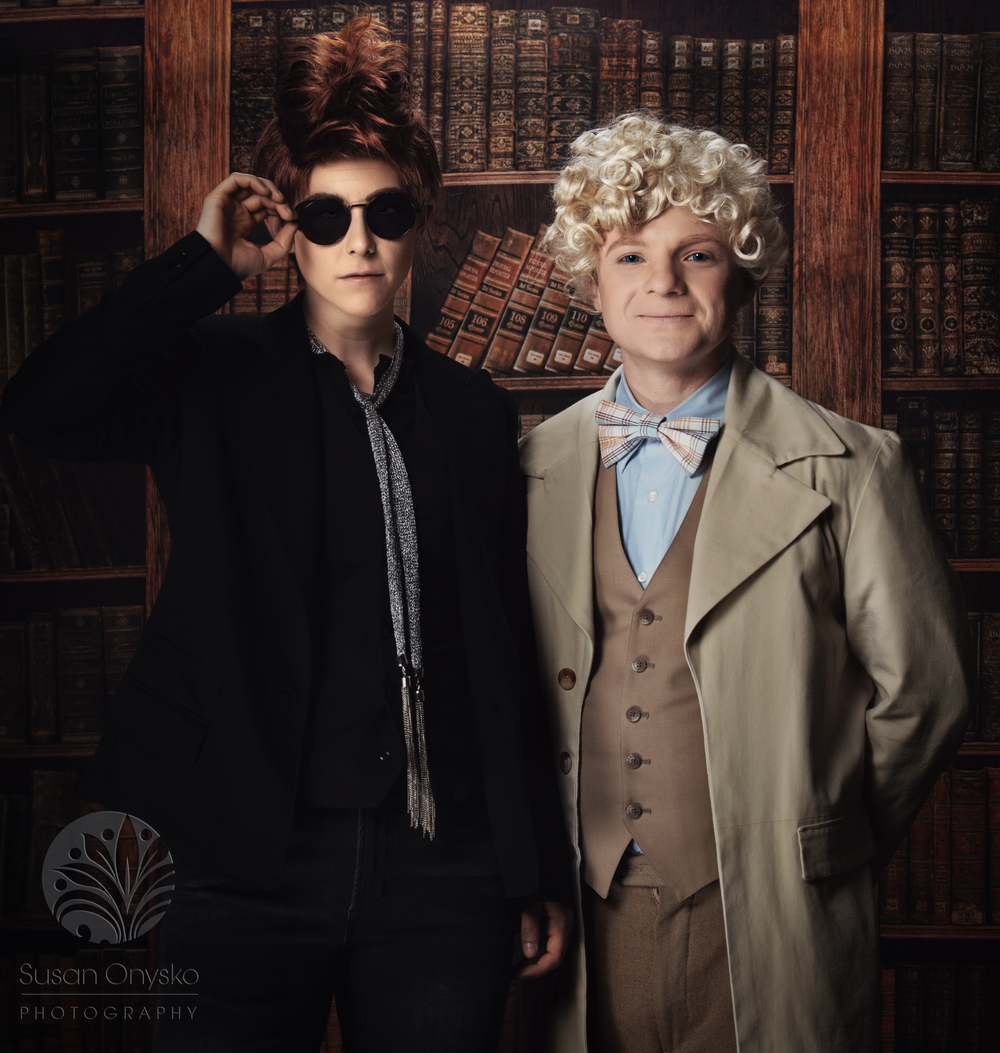 Aziraphale and Crowley Cosplay