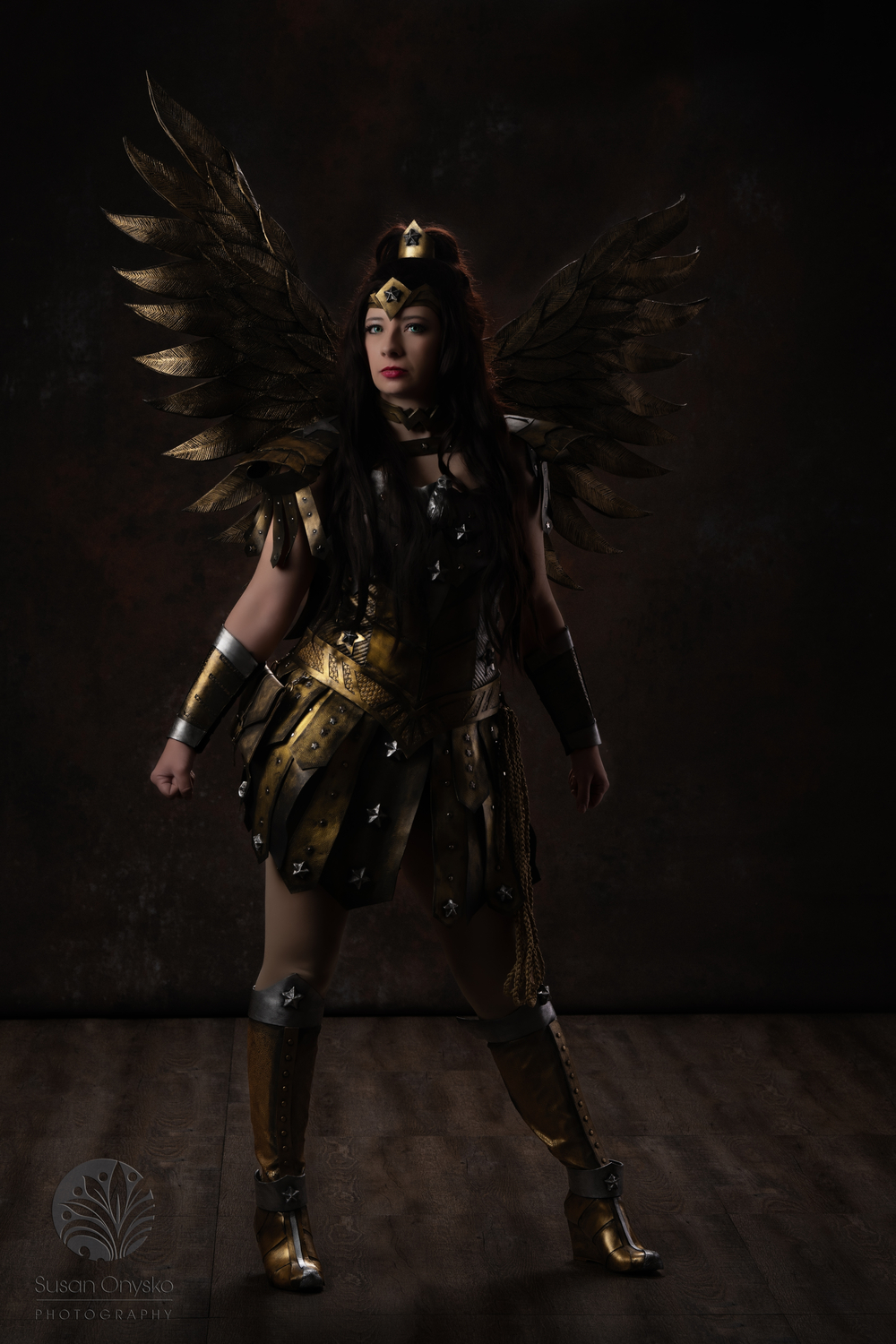 Gold Armor Wonder Woman Cosplay