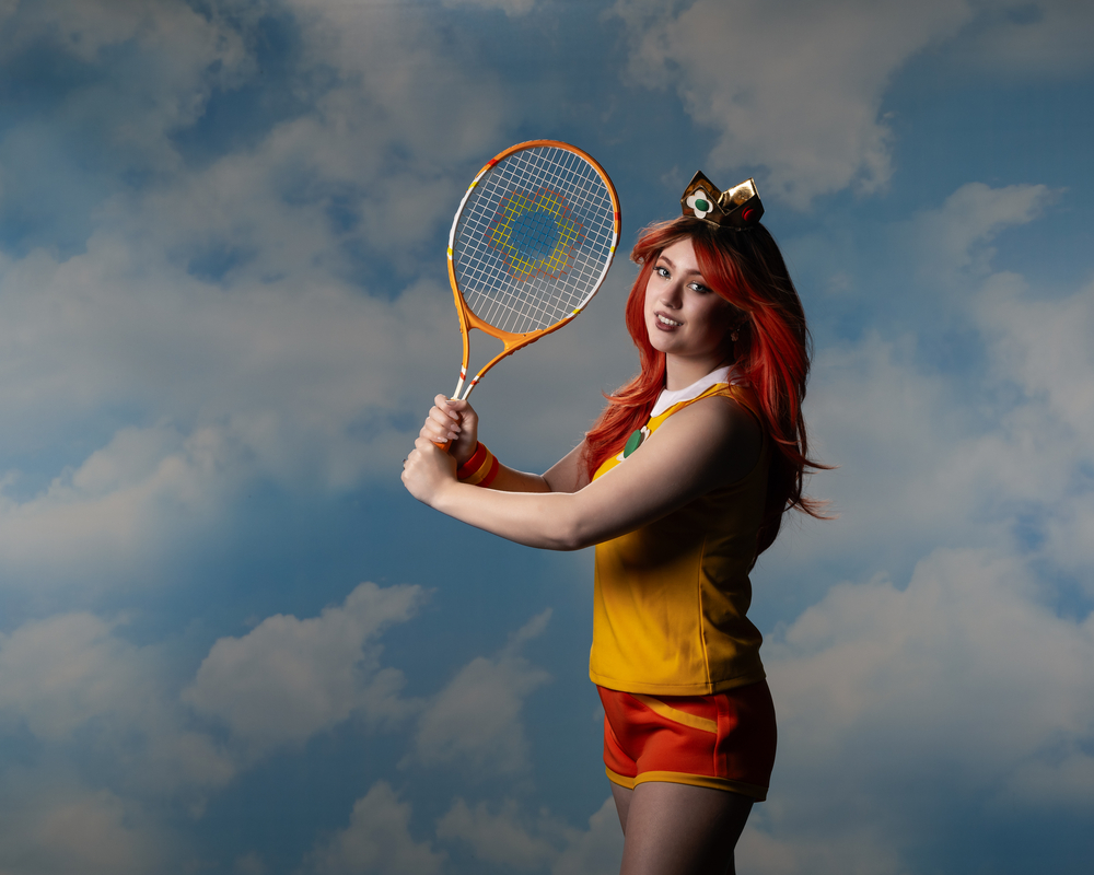 Tennis Princess Daisy Cosplay