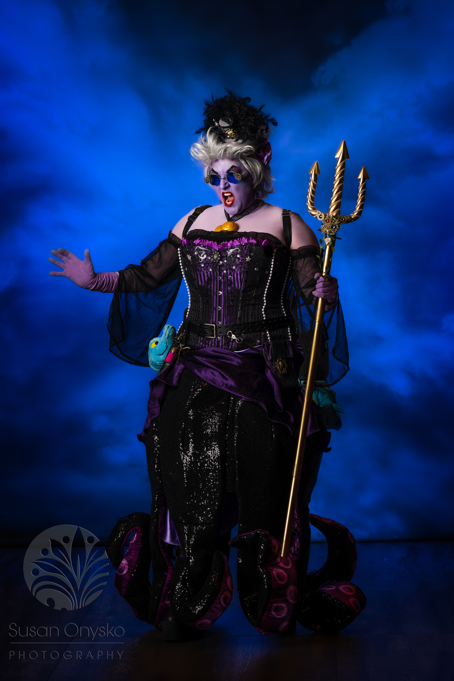 Steampunk Ursula Cosplay