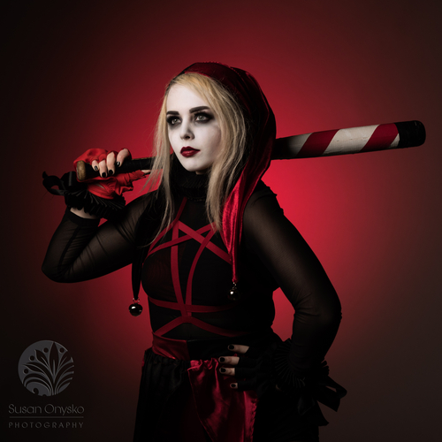 Dark Knight Inspired Harley Quinn Cosplay