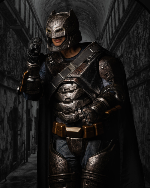 Armored Batman from Batman vs. Superman Cosplay